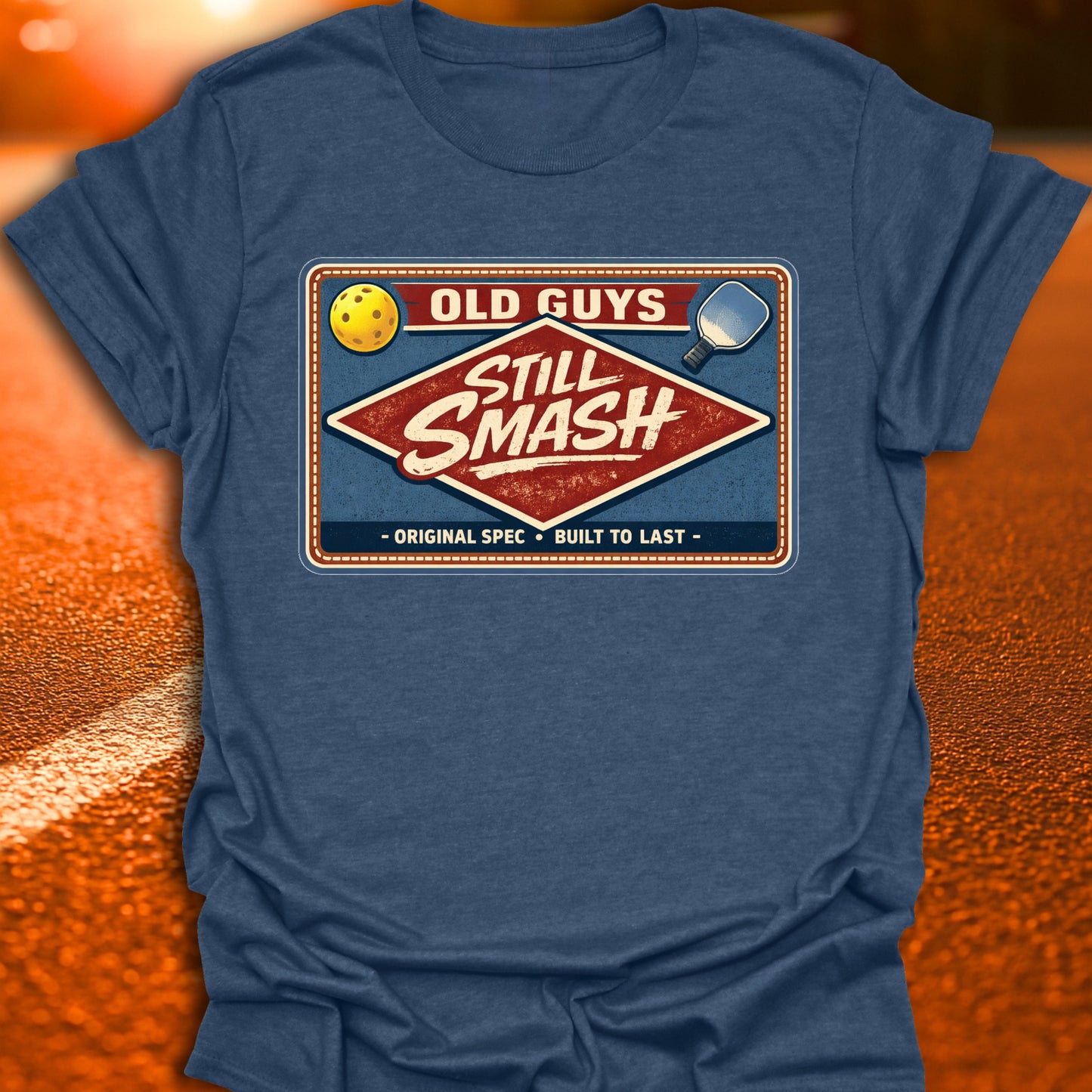 Old Guys Still Smash Pickleball T-Shirt