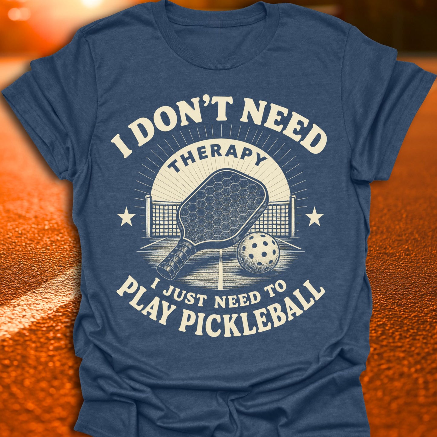 I Don't Need Therapy Pickleball T-Shirt