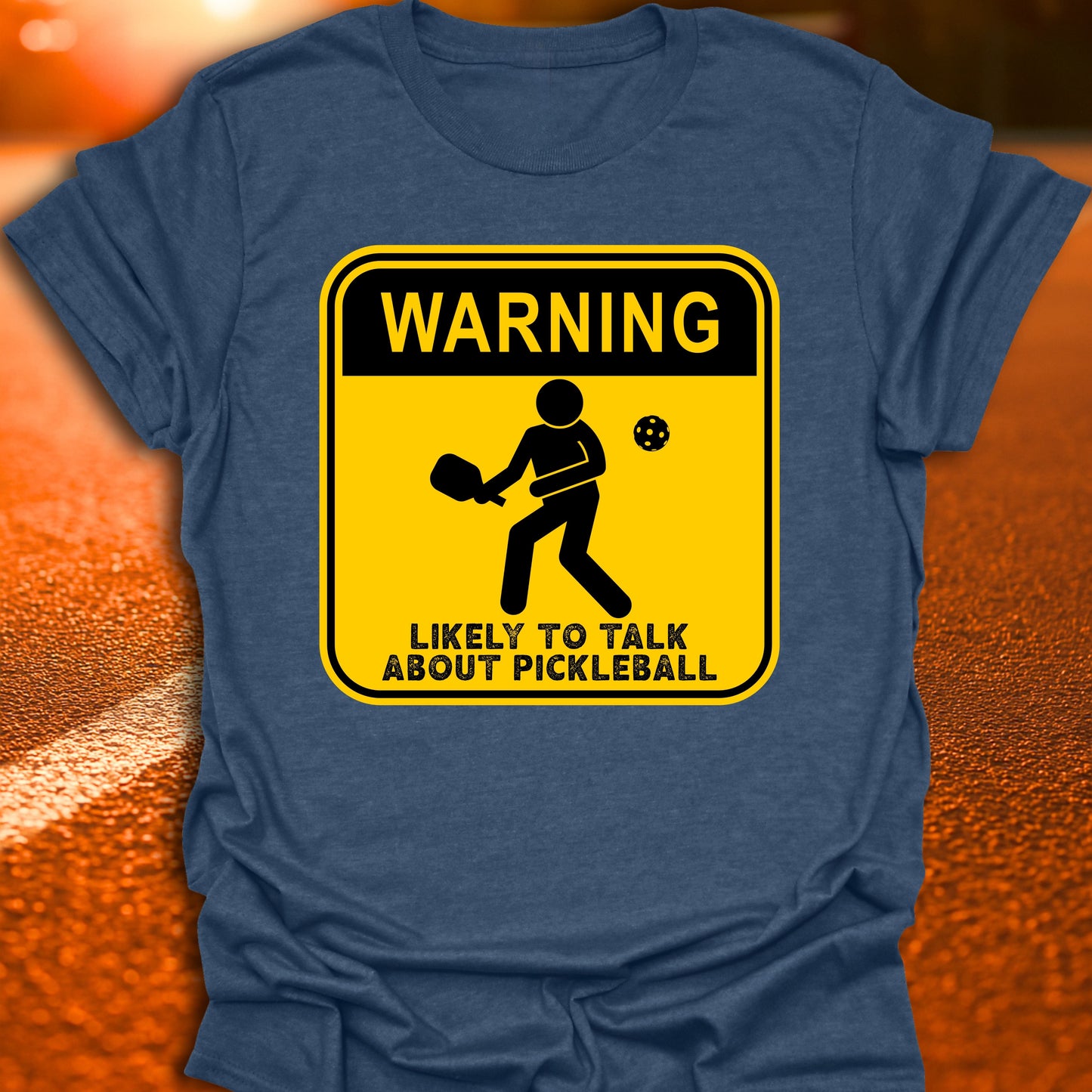 Warning Pickleball T-Shirt