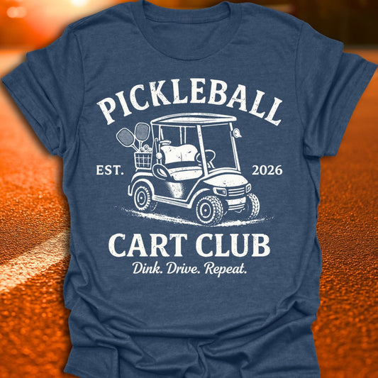 Pickleball Cart Club T-Shirt