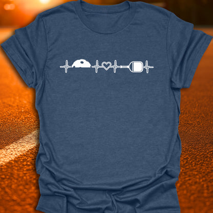 Pickleball Heartbeat T-Shirt