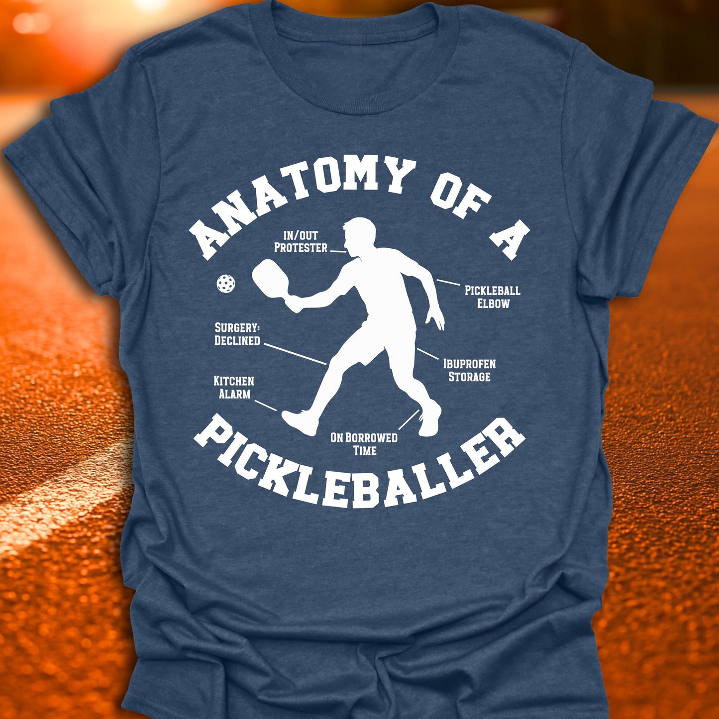 Anatomy Pickleball T-Shirt