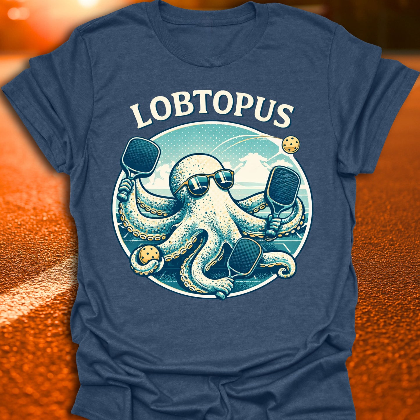 Lobtopus Pickleball T-Shirt