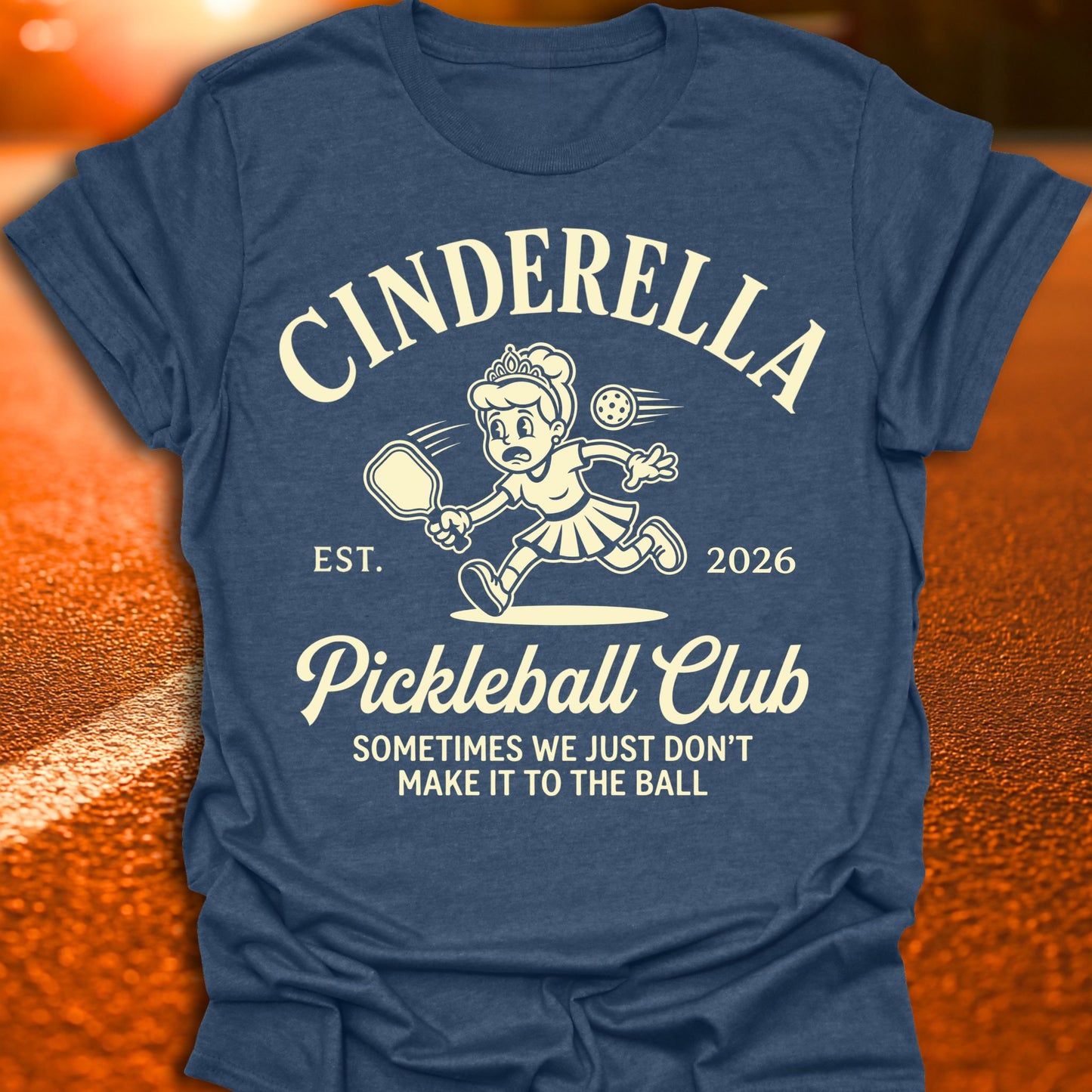 Cinderella Pickleball Club T-Shirt