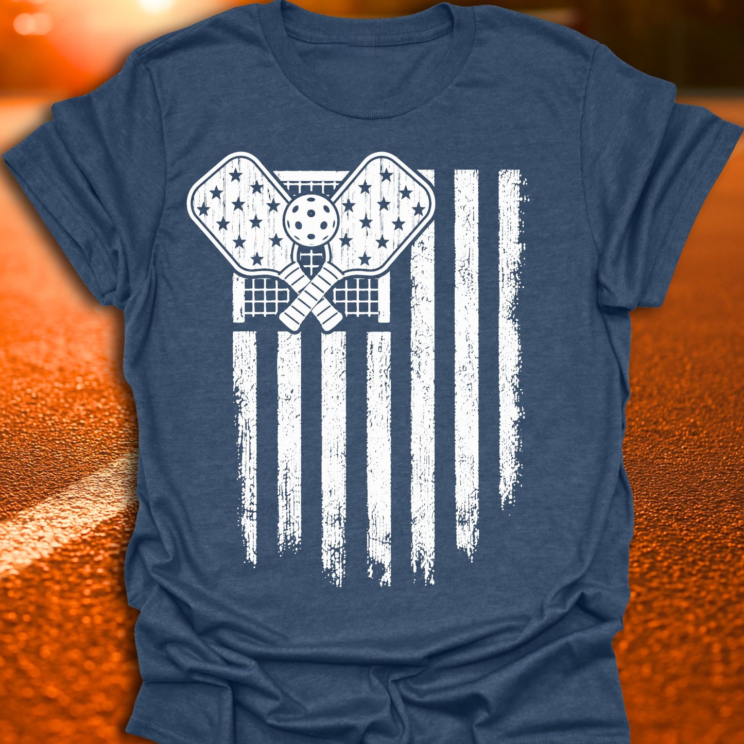 Patriot Pickleball Flag T-Shirt