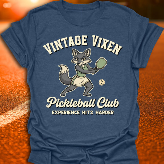 Vintage Vixen Pickleball T-Shirt