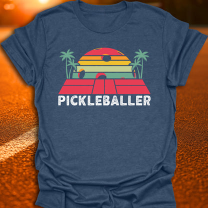 Pickleballer Sunset T-Shirt
