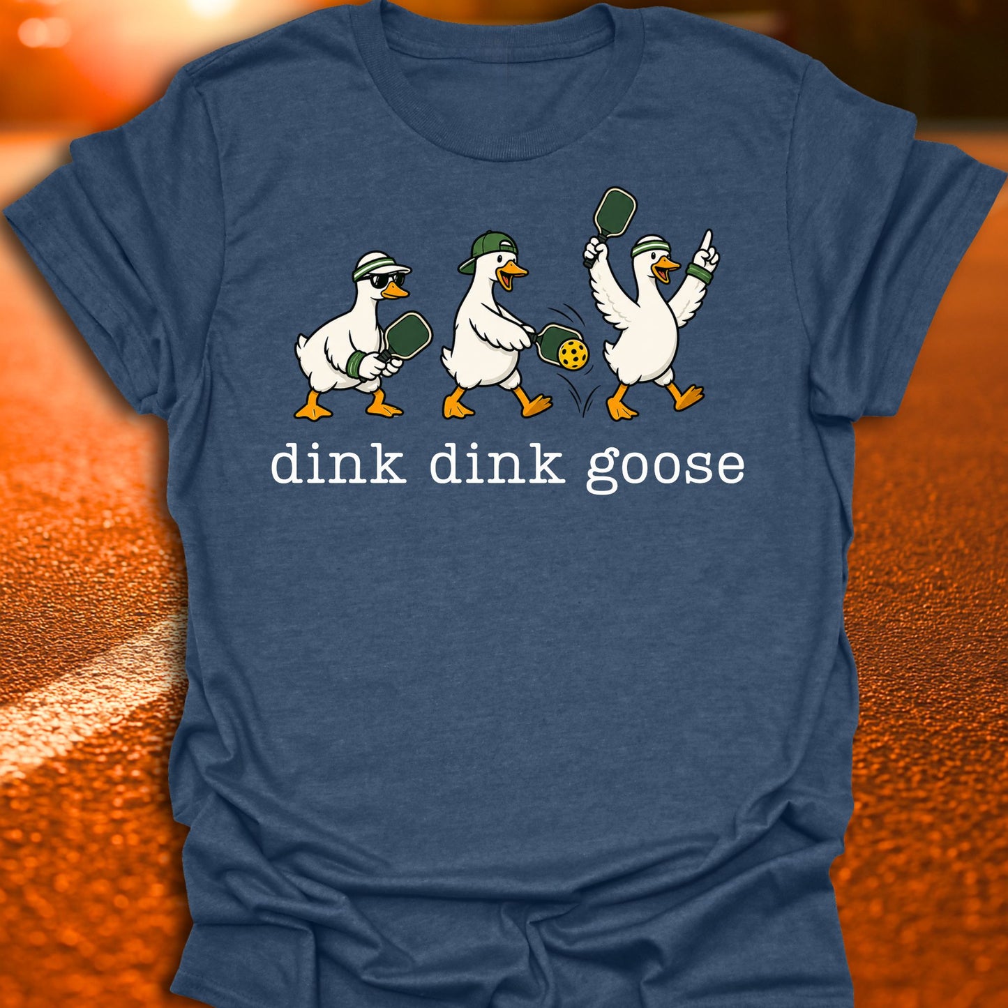 Dink Dink Goose Pickleball T-Shirt