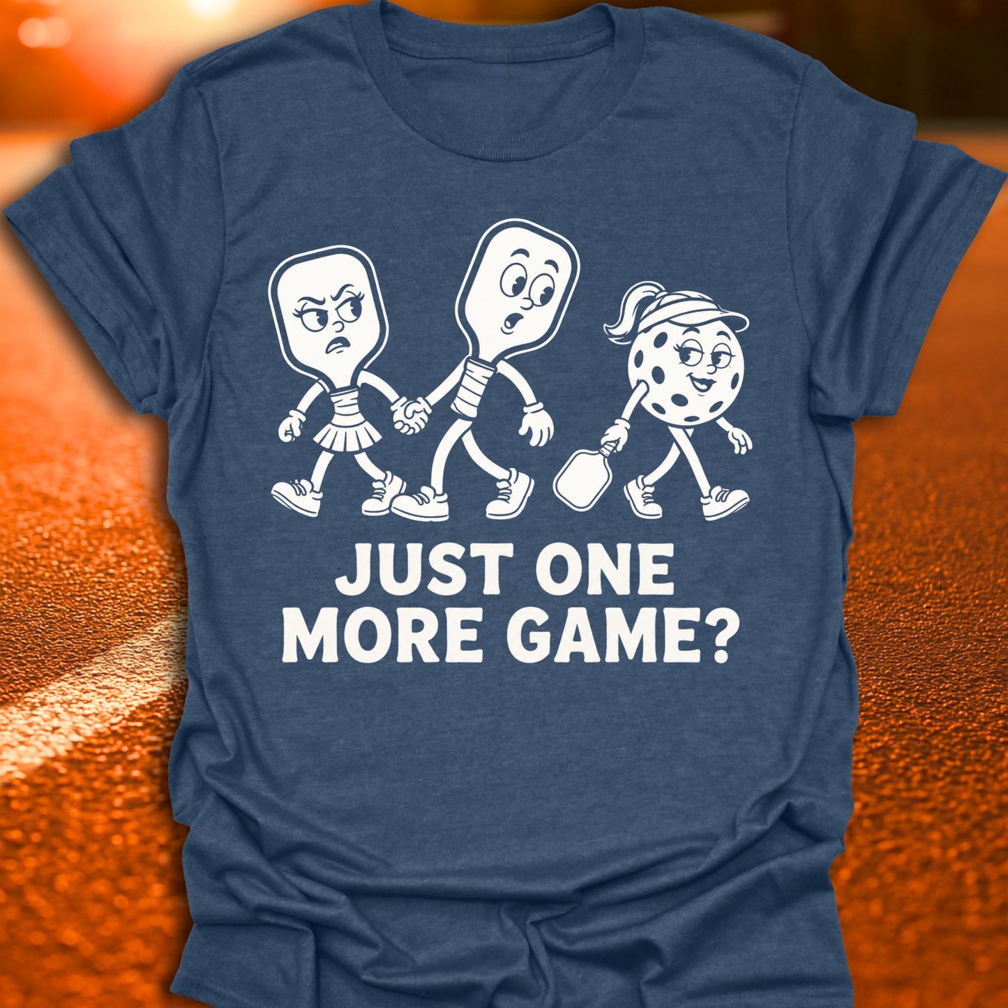 Just One More Game Meme Pickleball T-Shirt