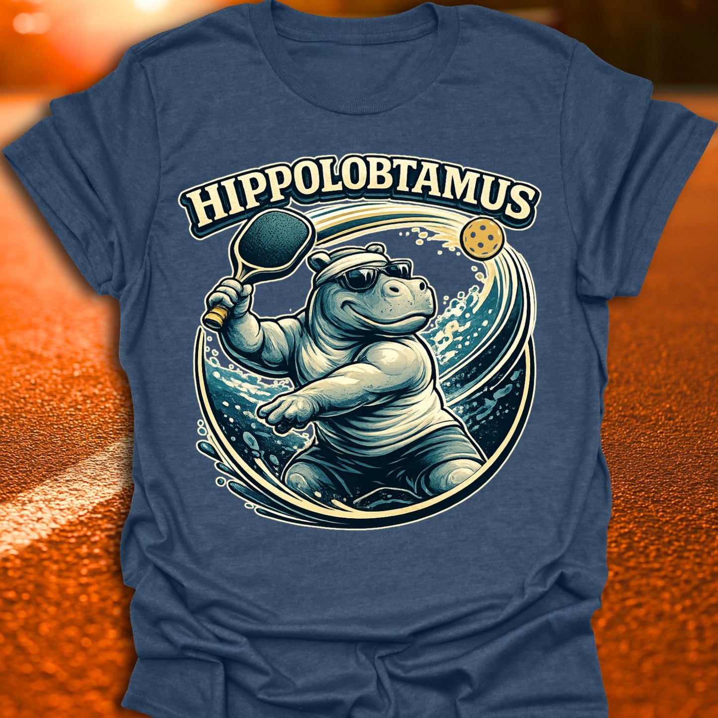 HippoLOBtamus Pickleball T-Shirt