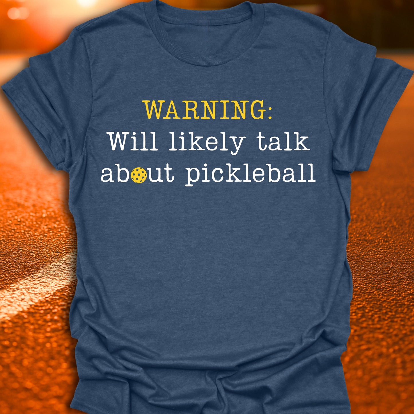 Warning Pickleball T-Shirt