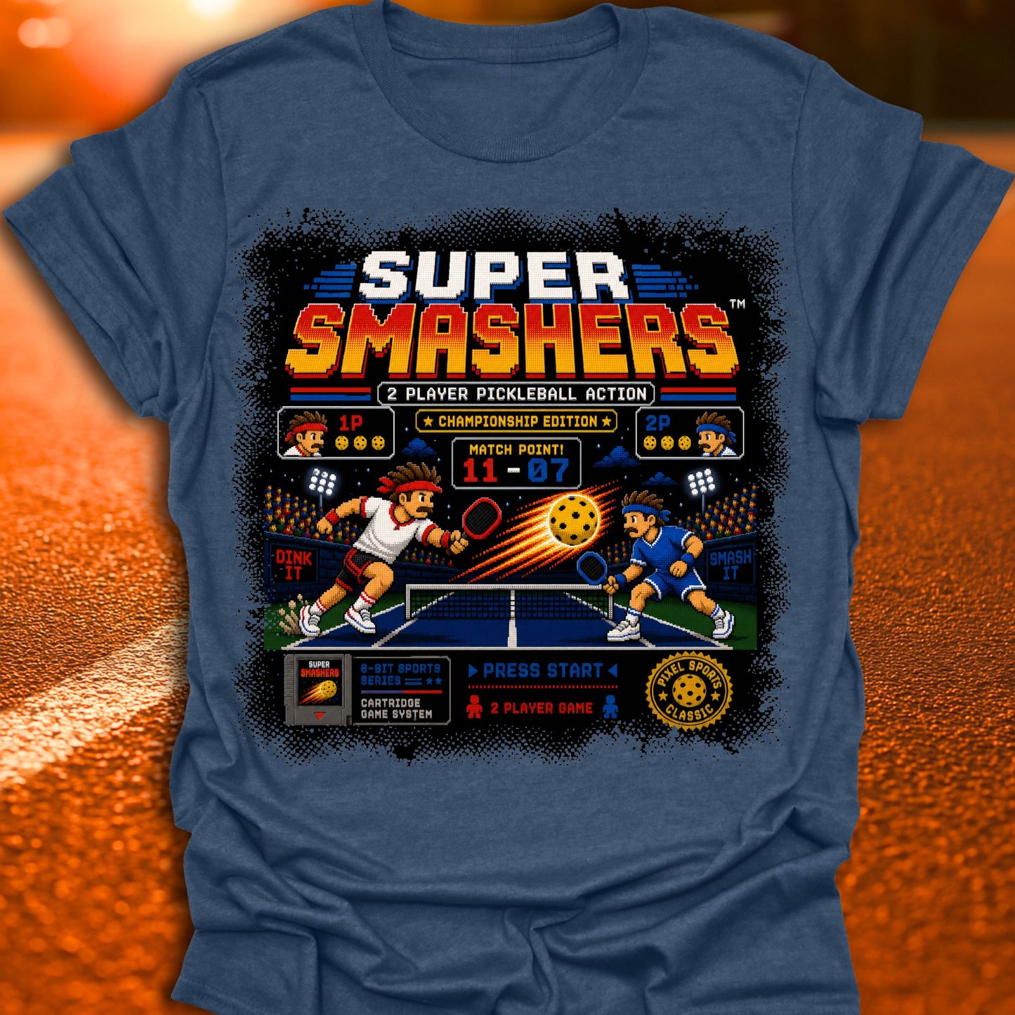 Super Smashers Pickleball T-Shirt