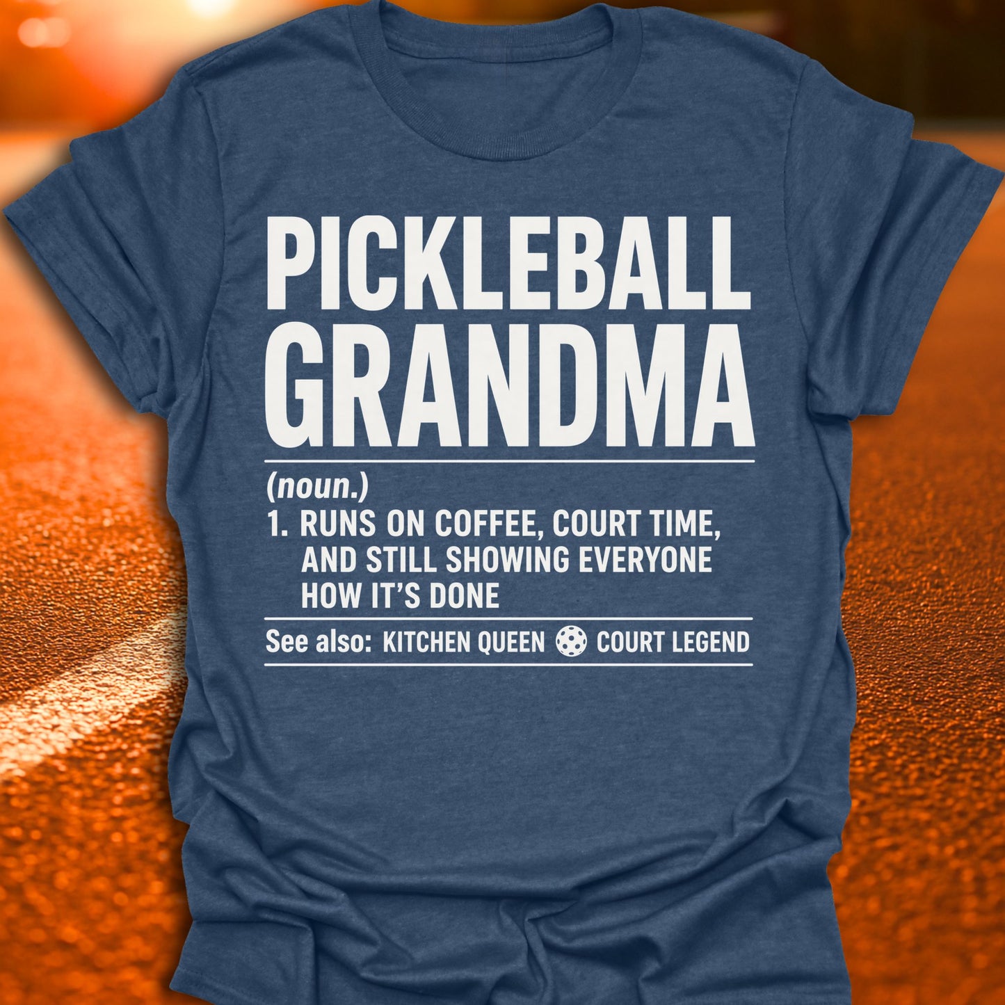 Pickleball Grandma Definition T-Shirt