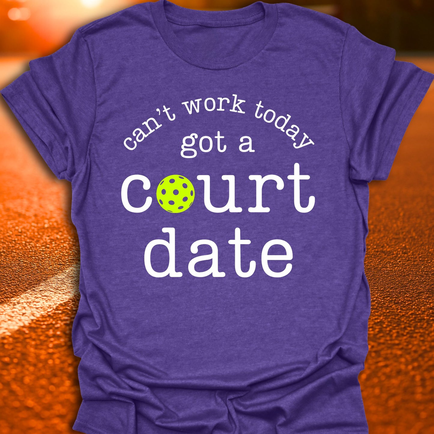 Court Date Pickleball T-Shirt