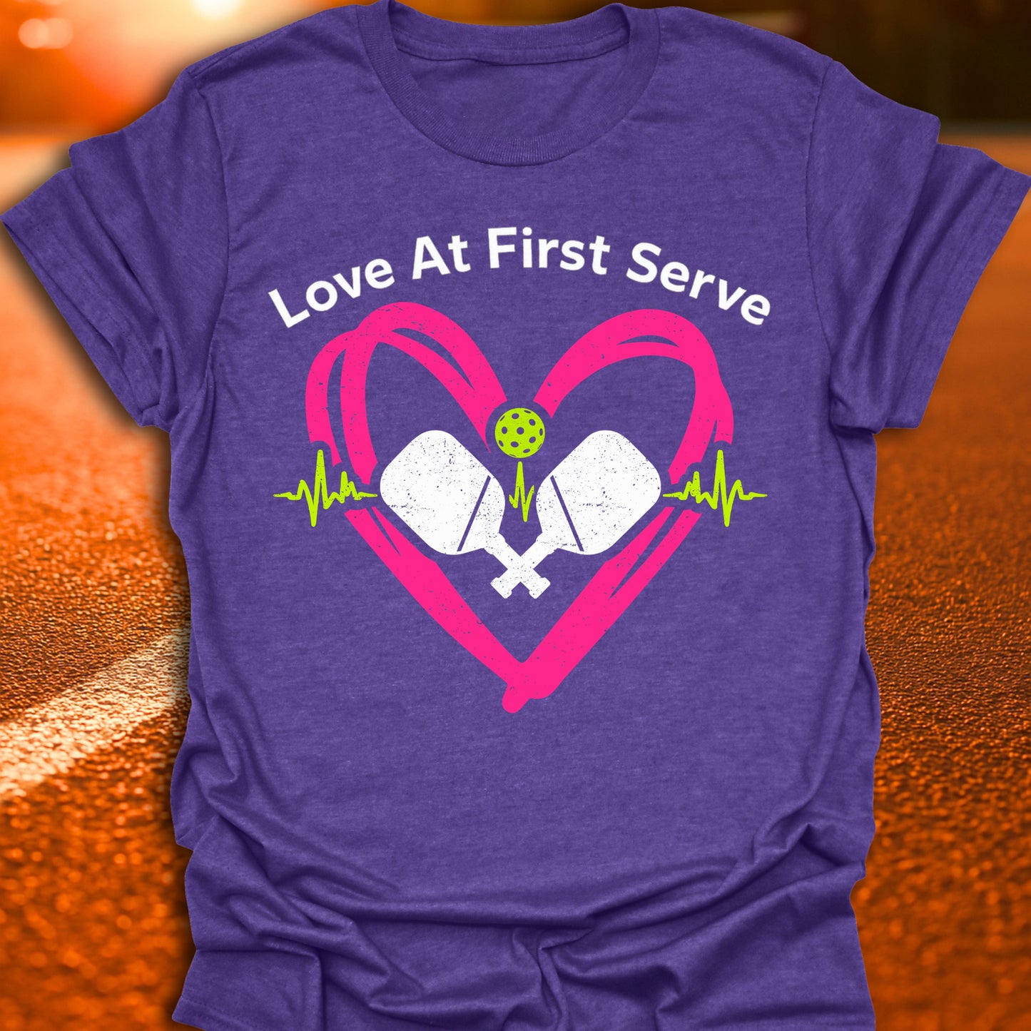Love At First Serve Pickleball T-Shirt