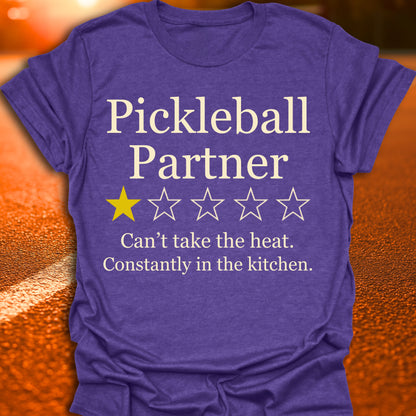 1 Star Pickleball Partner T-Shirt