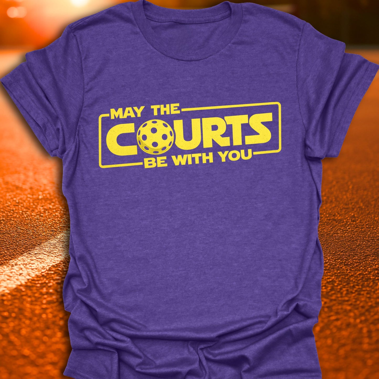 May The Courts Be With You Pickleball T-Shirt