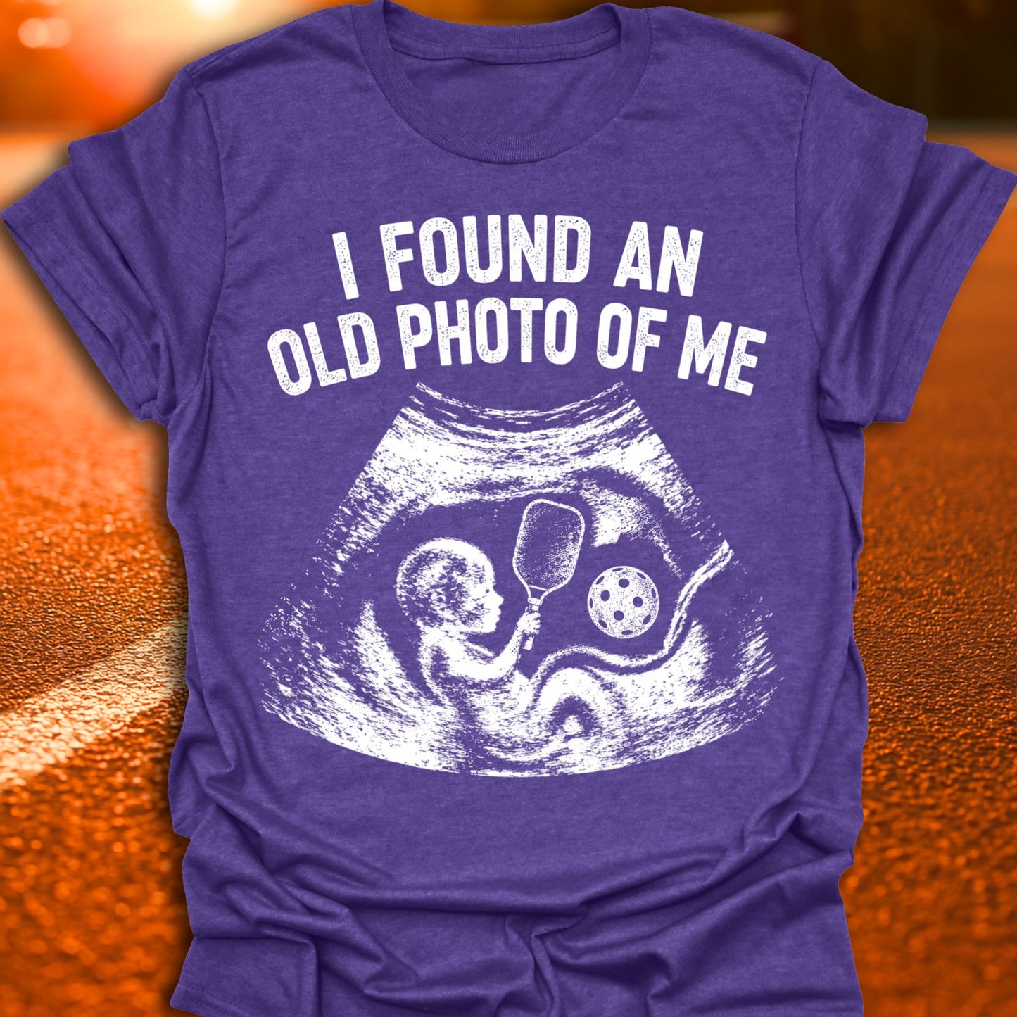 Old Photo Pickleball T-Shirt