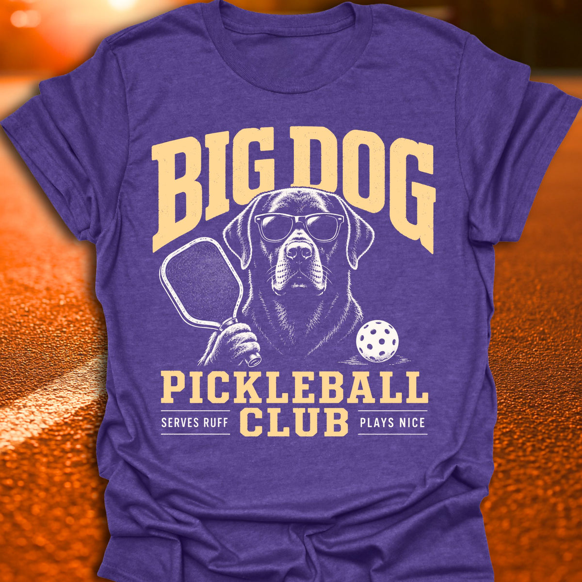 Big Dog Pickleball Club T-Shirt