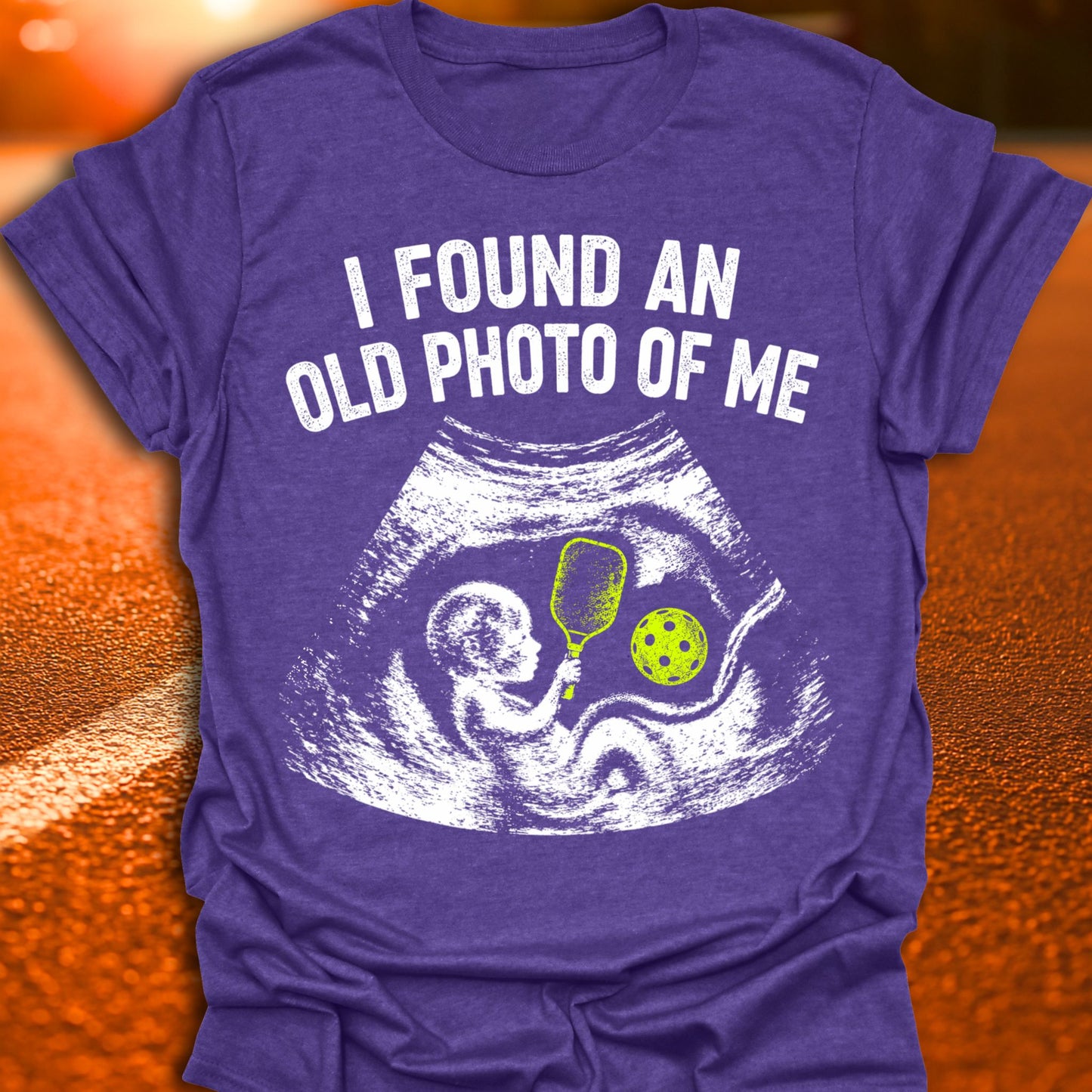 Old Photo Pickleball T-Shirt