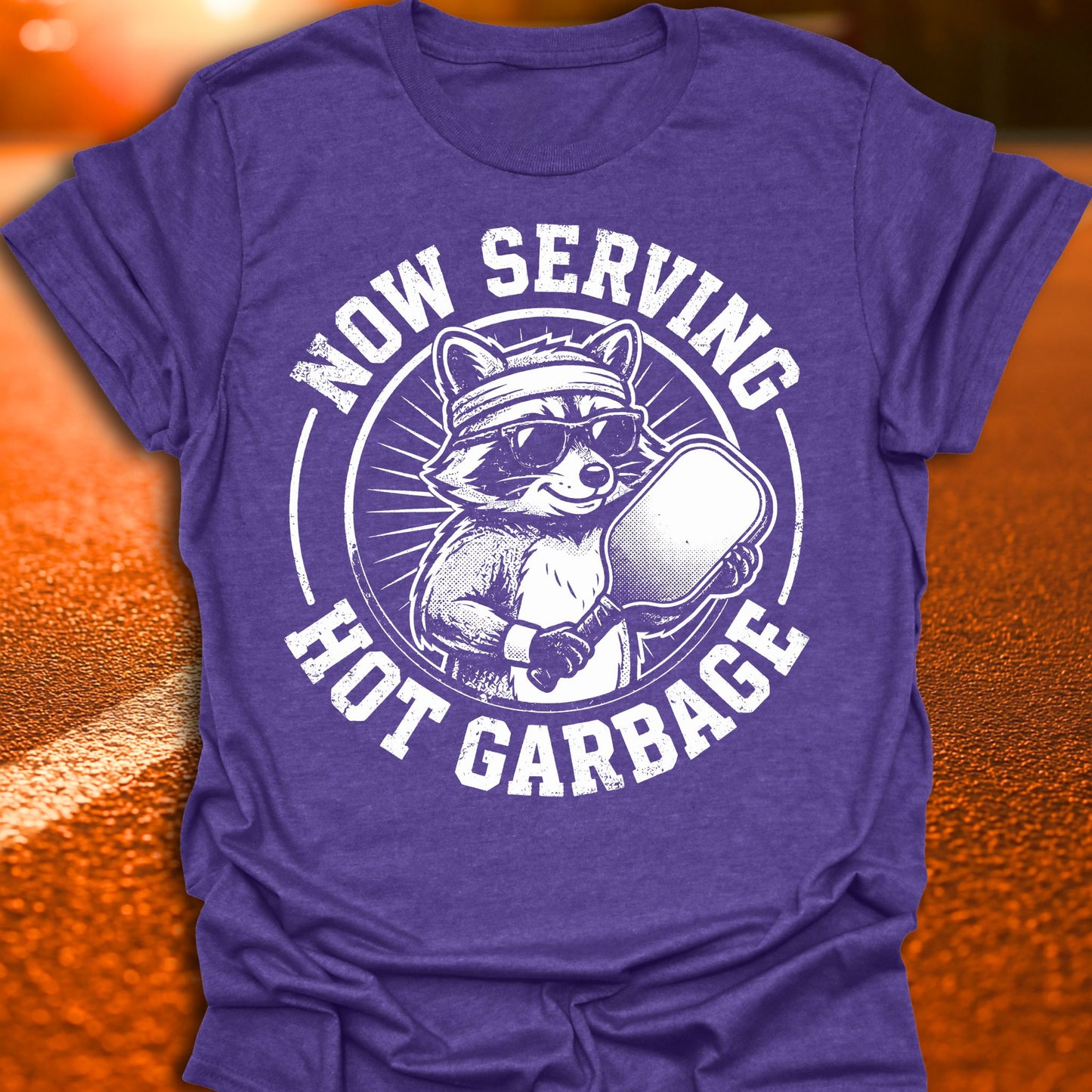 Now Serving Hot Garbage Pickleball T-Shirt