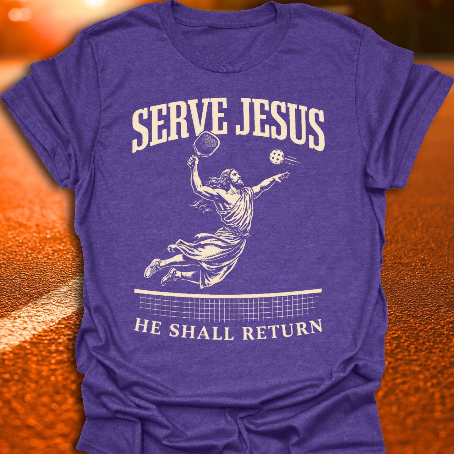 Serve Jesus Pickleball T-Shirt