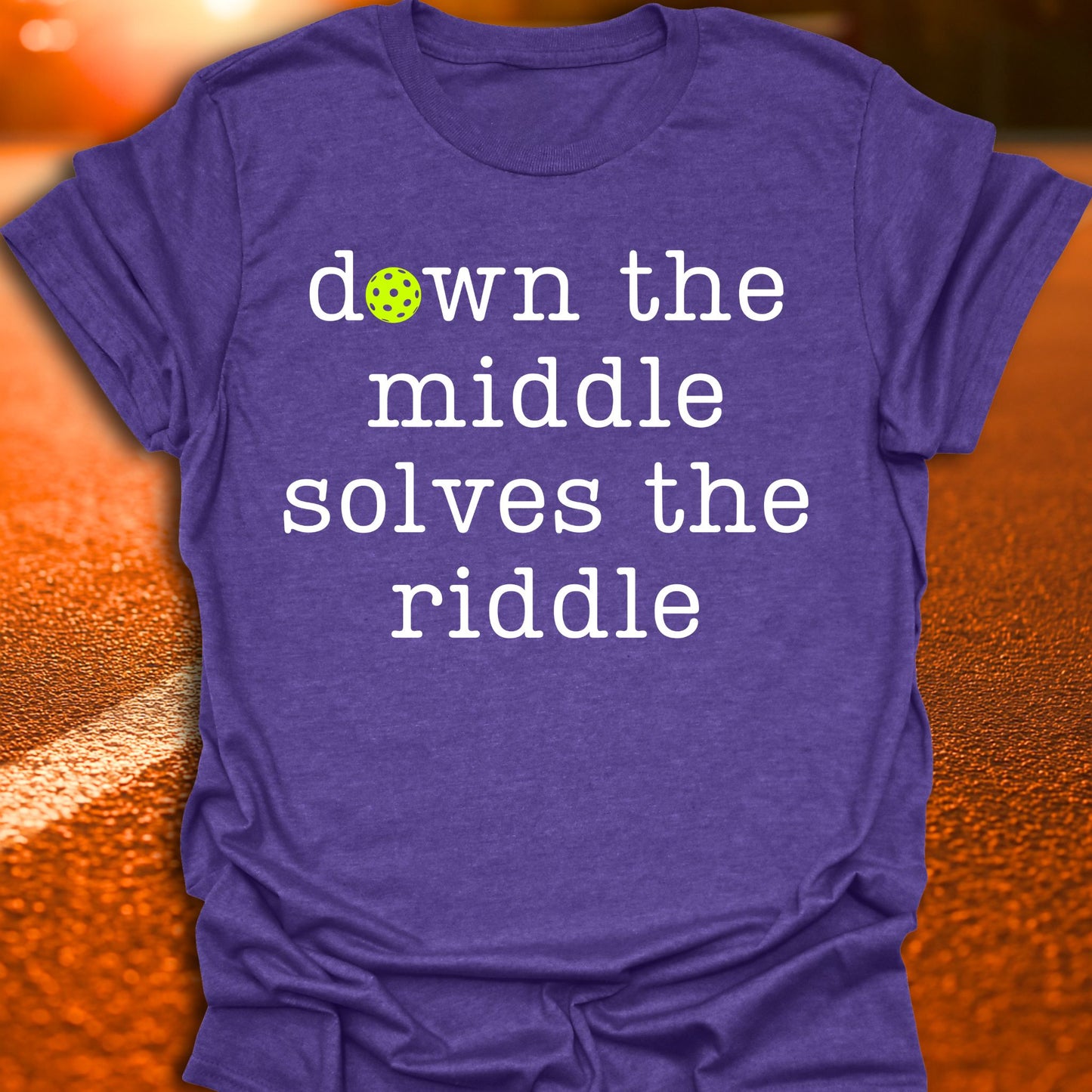 Down The Middle Pickleball T-Shirt