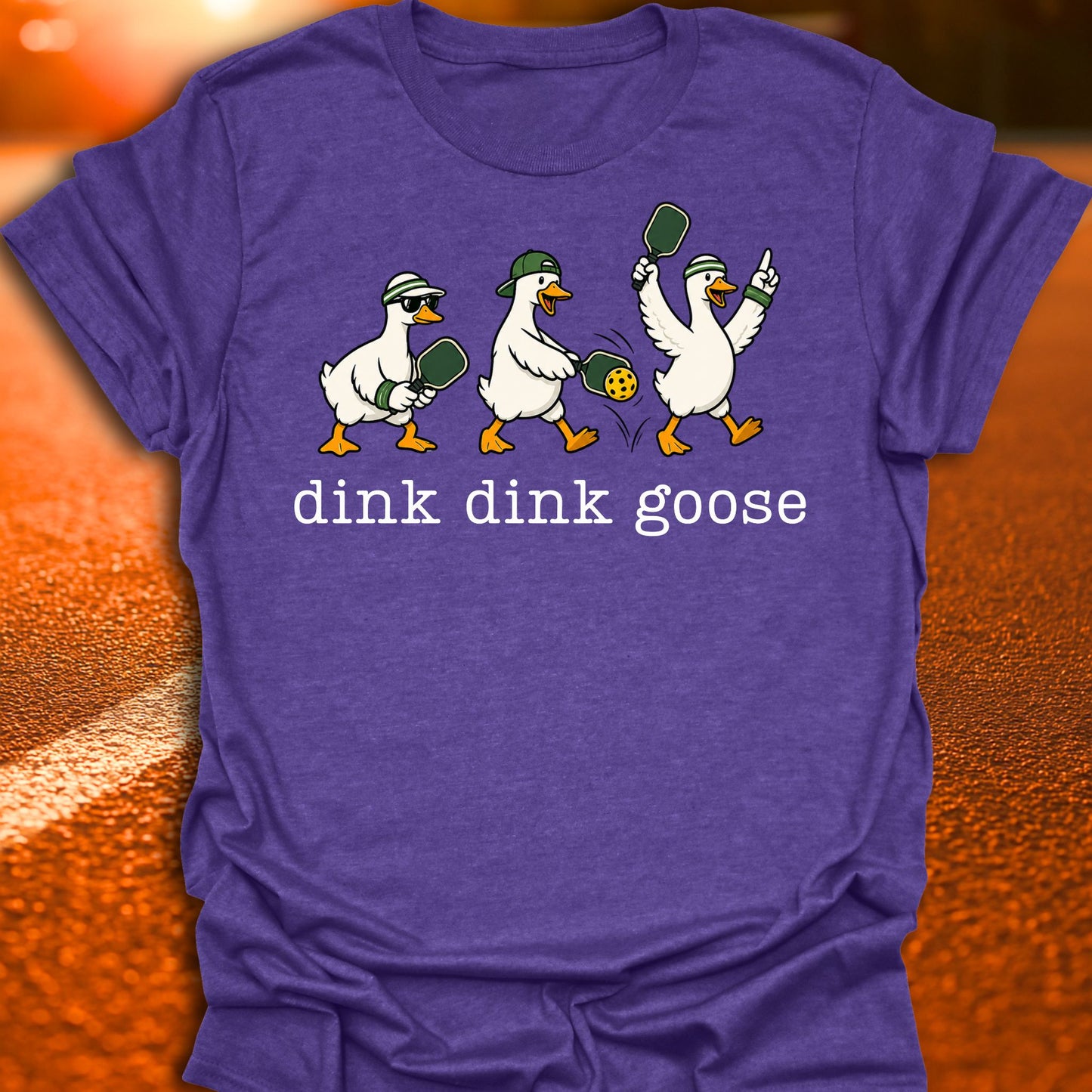 Dink Dink Goose Pickleball T-Shirt
