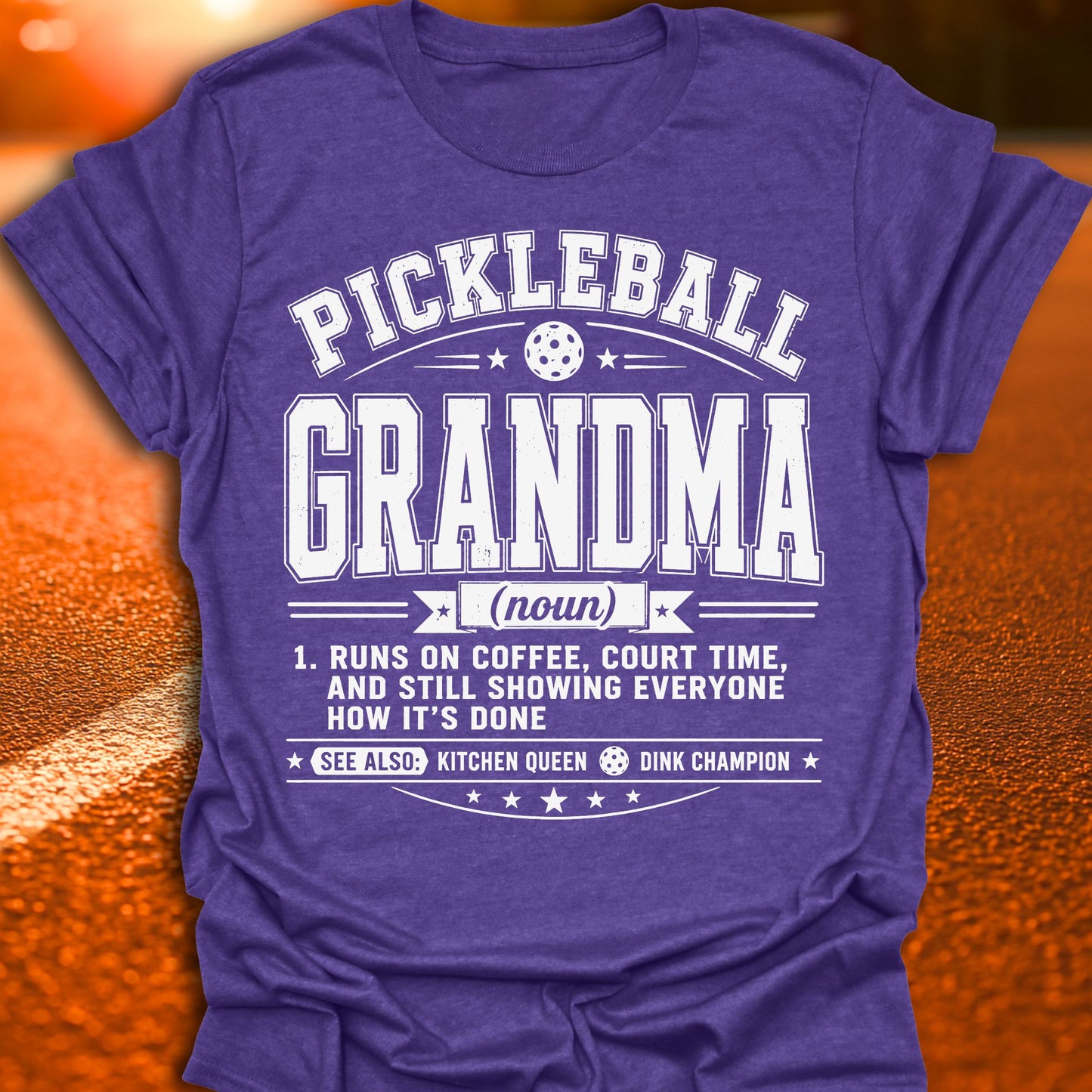 Pickleball Grandma Definition T-Shirt