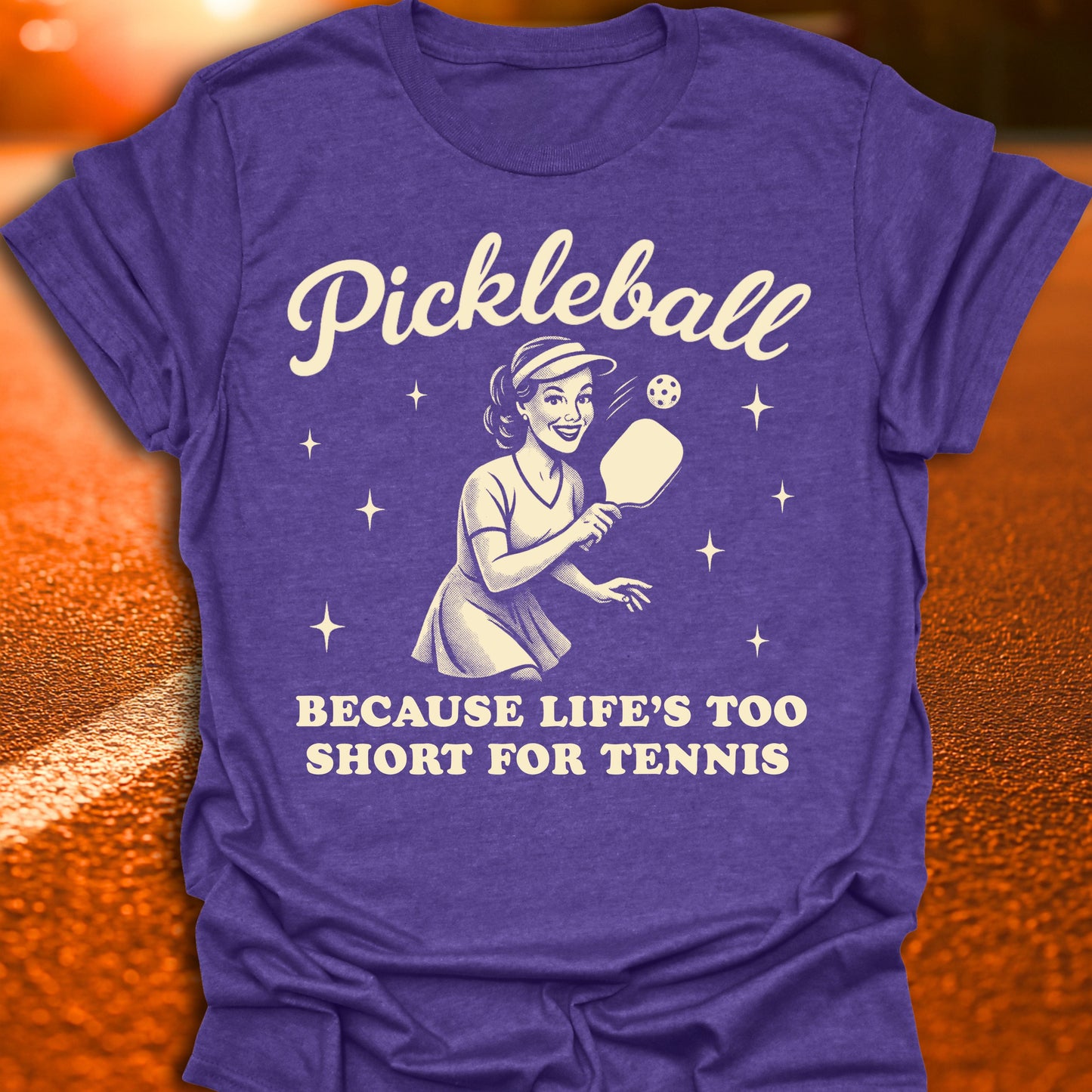 Life's Too Short For Tennis Pickleball T-Shirt