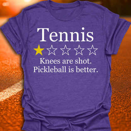 1 Star Tennis Pickleball T-Shirt