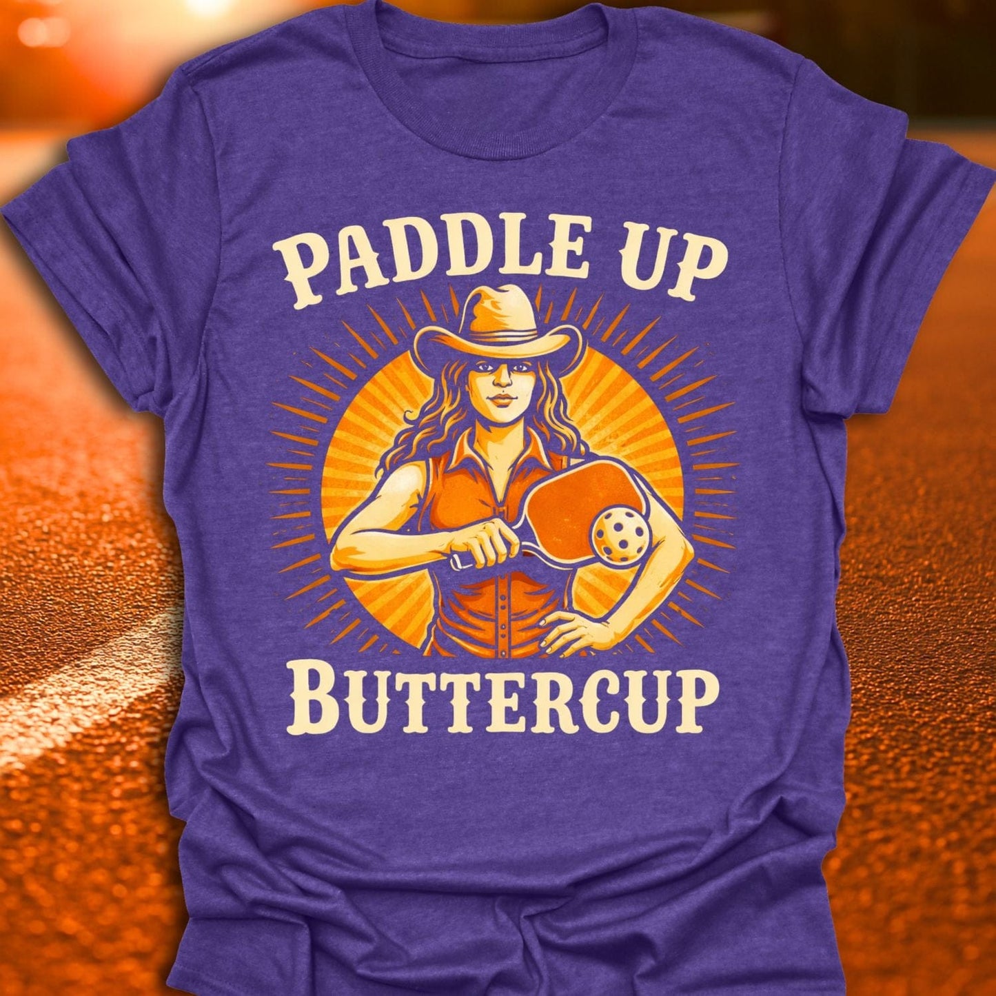 Paddle Up Buttercup Pickleball T-Shirt