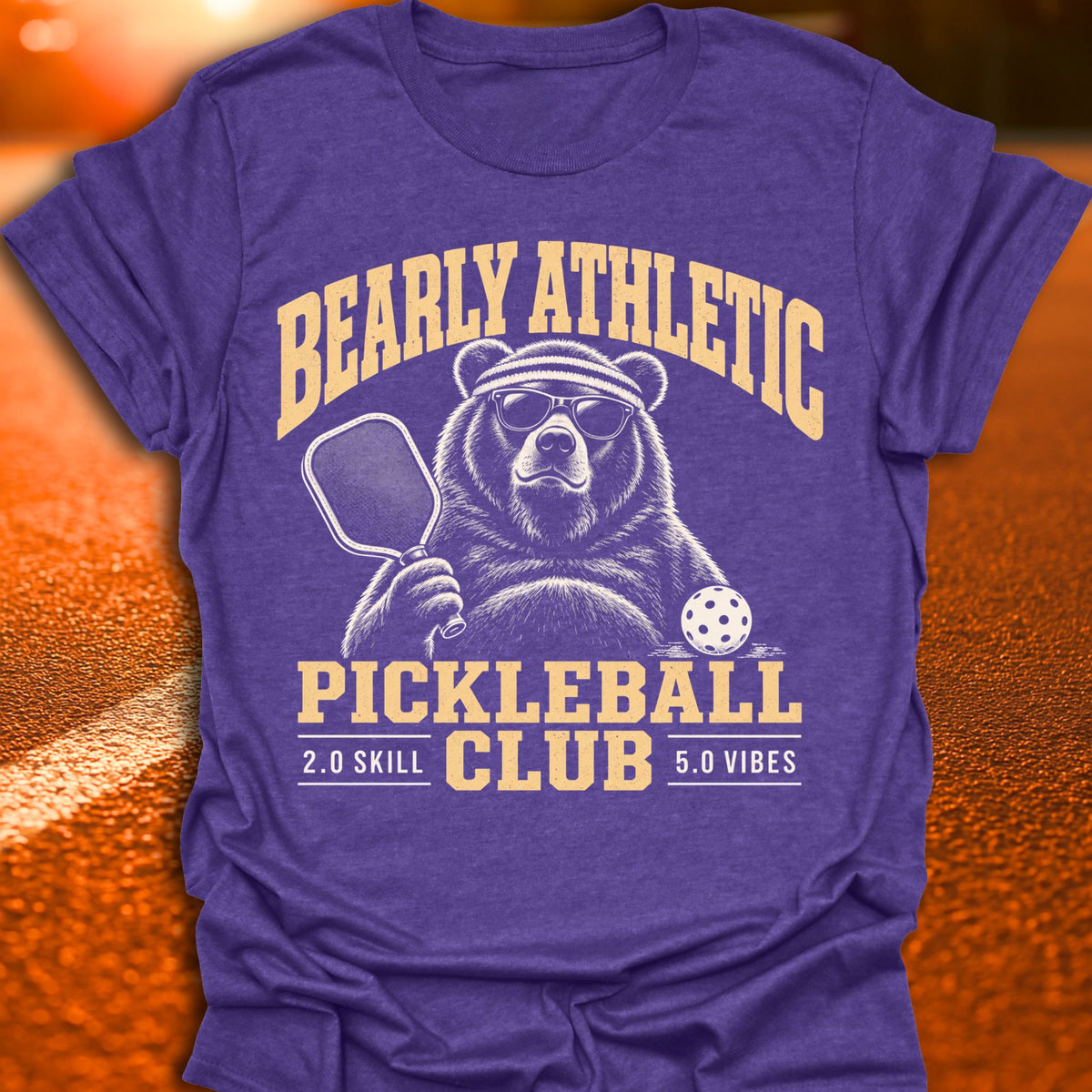 Bearly Athletic Pickleball Club T-Shirt