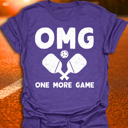 OMG (One More Game) Pickleball T-Shirt