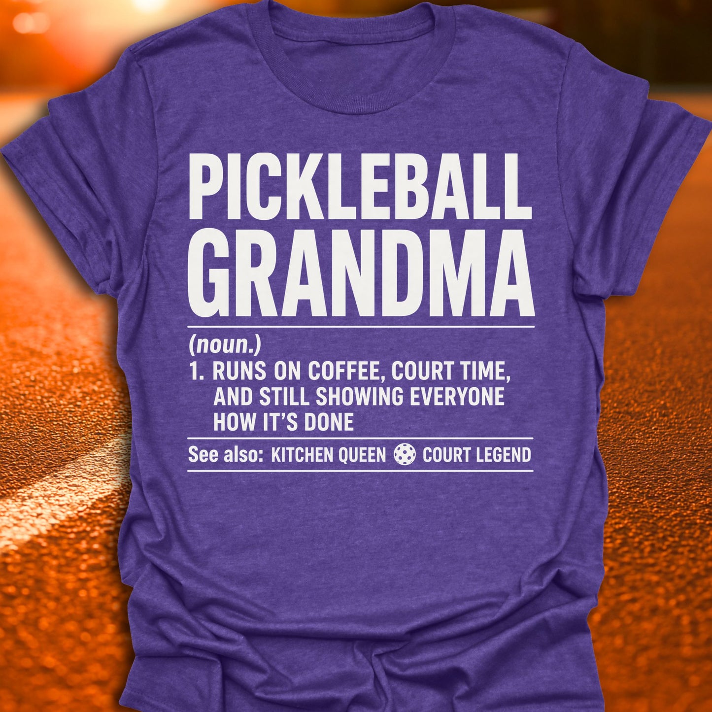 Pickleball Grandma Definition T-Shirt