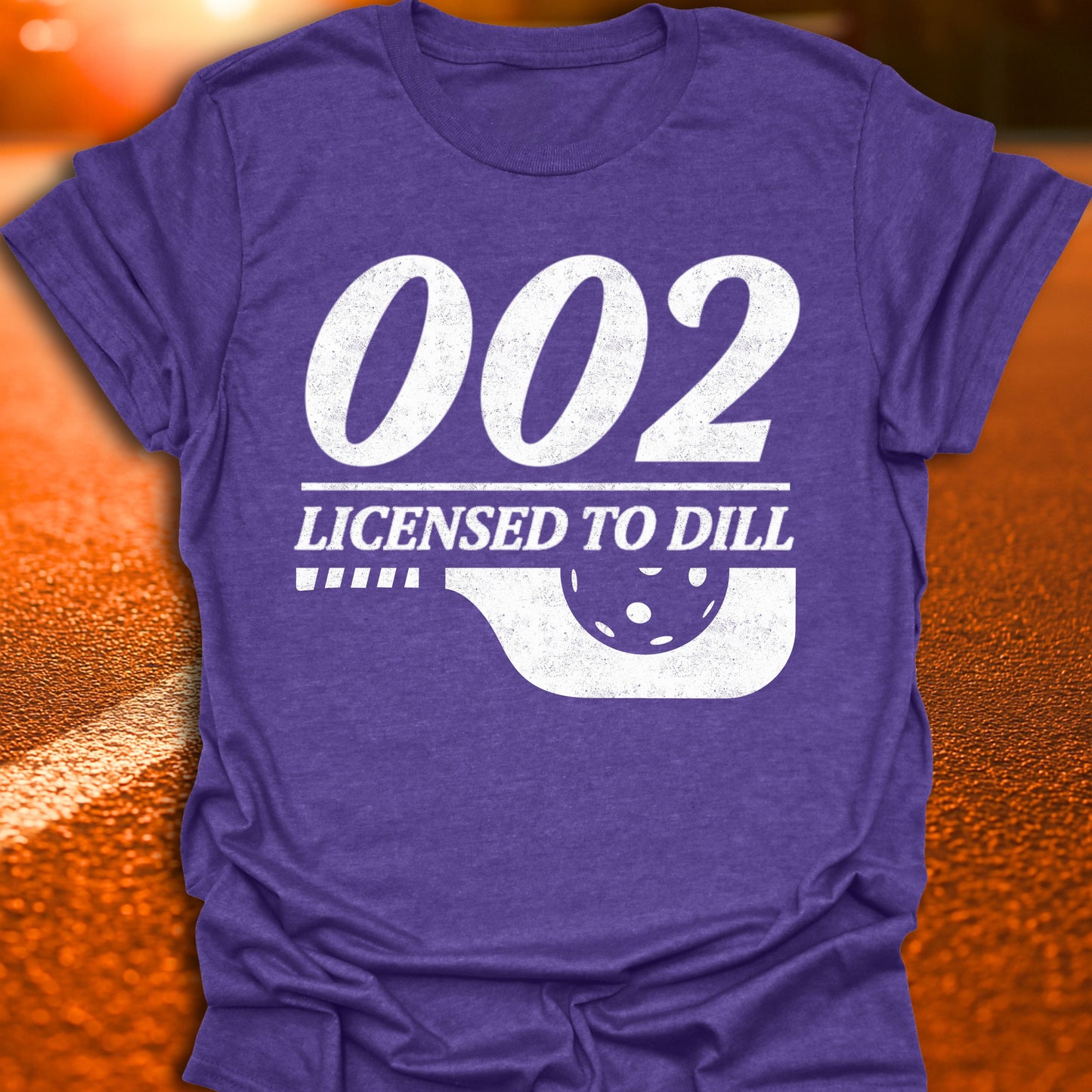 002 Licensed To Dill Pickleball T-Shirt