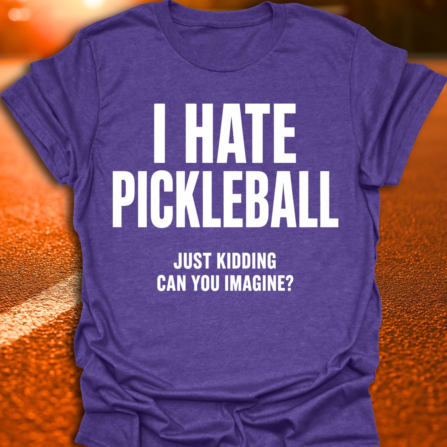 I Hate Pickleball T-Shirt