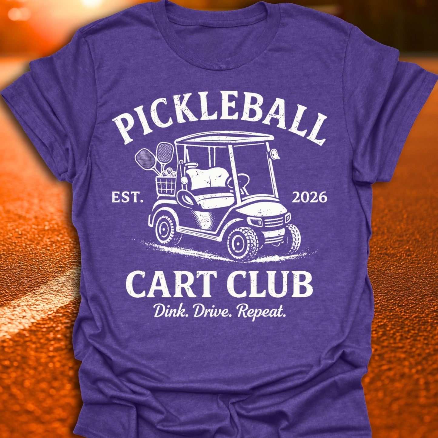 Pickleball Cart Club T-Shirt