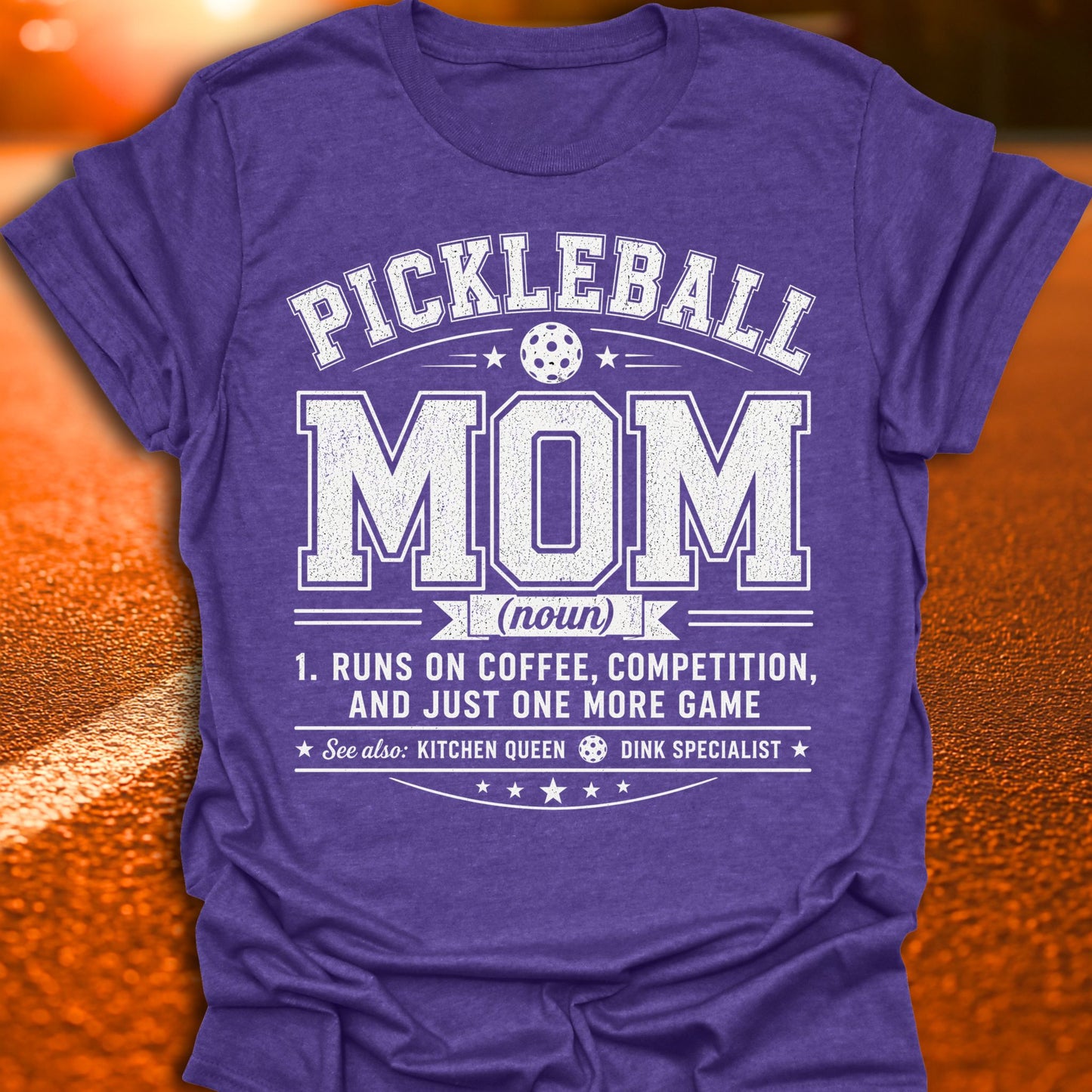 Pickleball Mom Definition T-Shirt