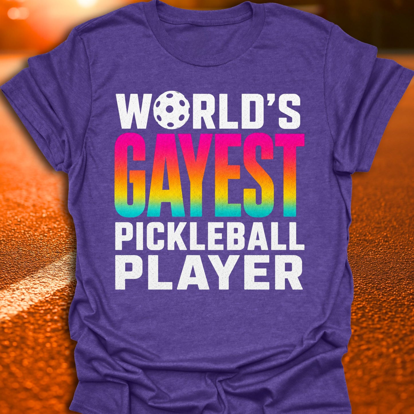 World's Gayest Pickleball Player T-Shirt