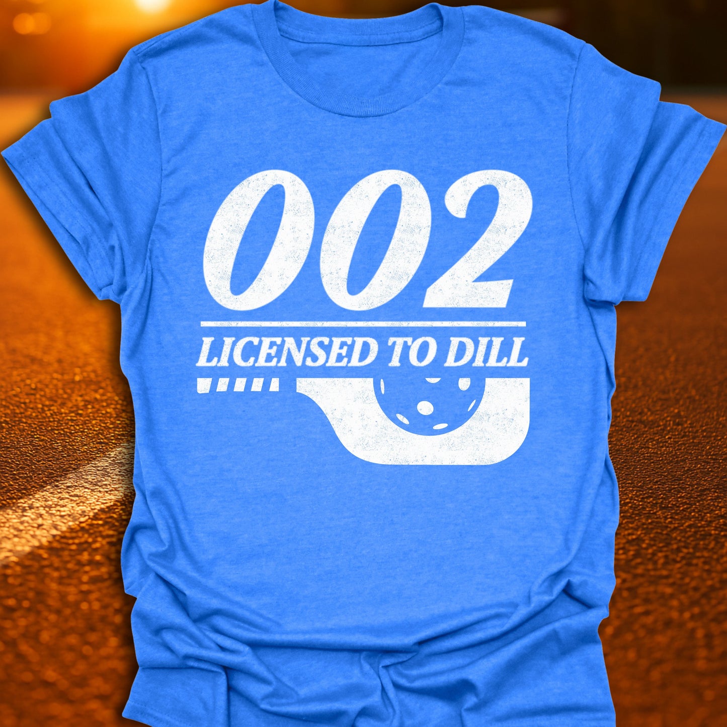 002 Licensed To Dill Pickleball T-Shirt