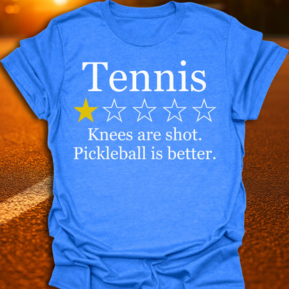 1 Star Tennis Pickleball T-Shirt