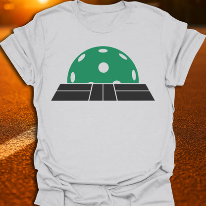 Pickleball Court & Ball T-Shirt