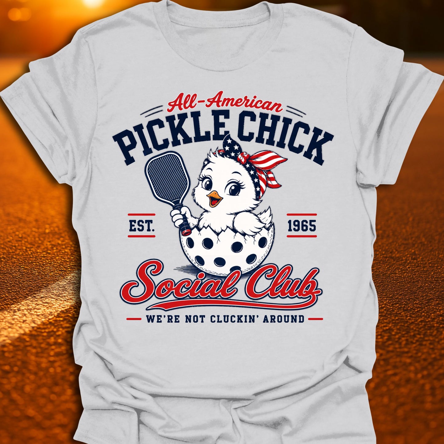 All-American Pickle Chick Social Club T-Shirt