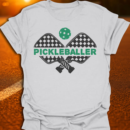 Pickleballer Paddles & Ball T-Shirt