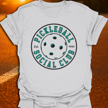 Pickleball Social Club (Circle) T-Shirt