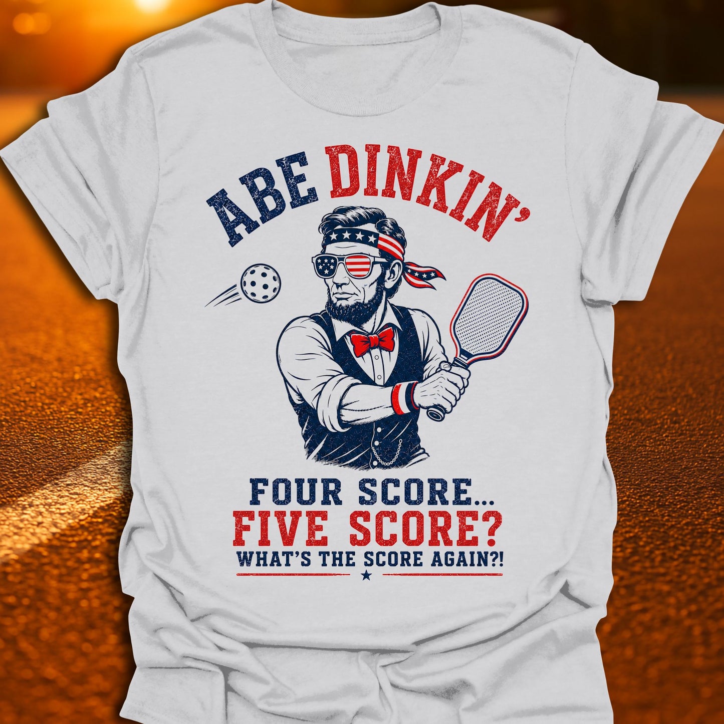 Abe Dinkin' Pickleball T-Shirt