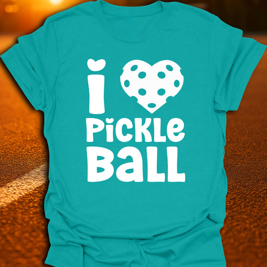 I Heart Pickleball T-Shirt