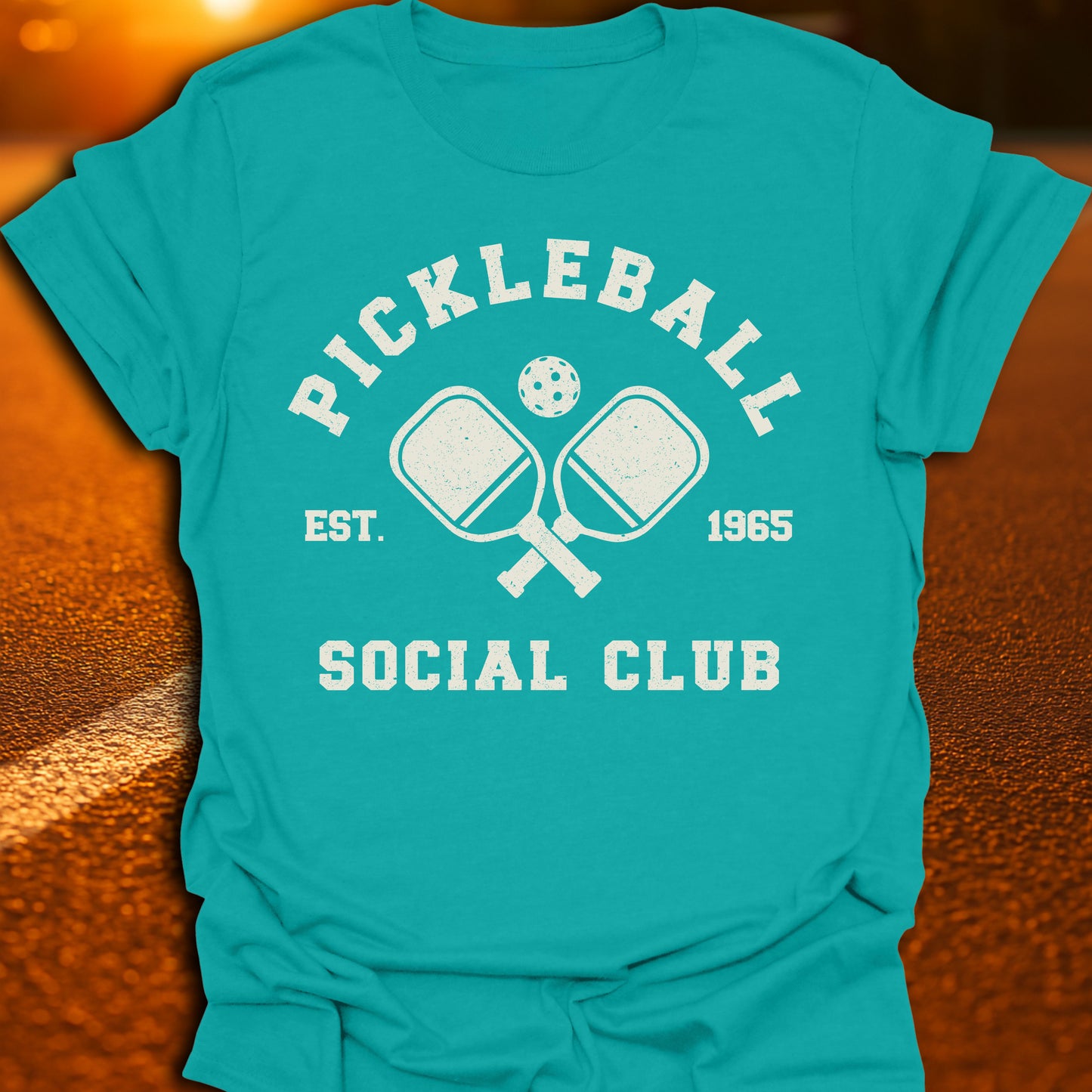 Pickleball Social Club (Varsity) T-Shirt