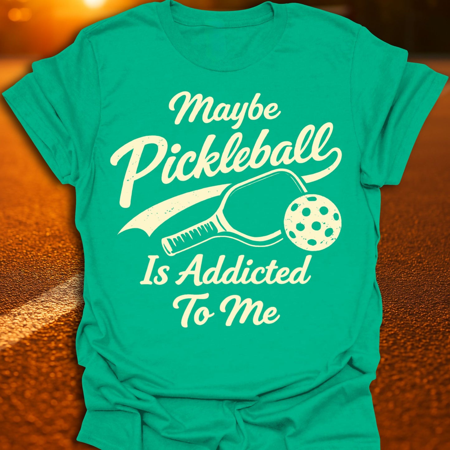 Addicted To Me Vintage Pickleball T-Shirt